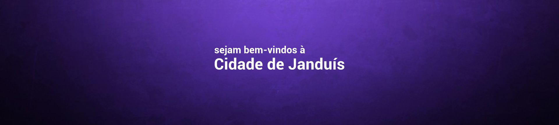 Sejam bem vindos