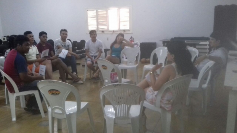 GRUPO JOVENS EM AÇÃO SE REÚNE PARA PLANEJAMENTO